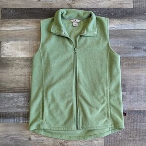 Woolrich green vest, women's small